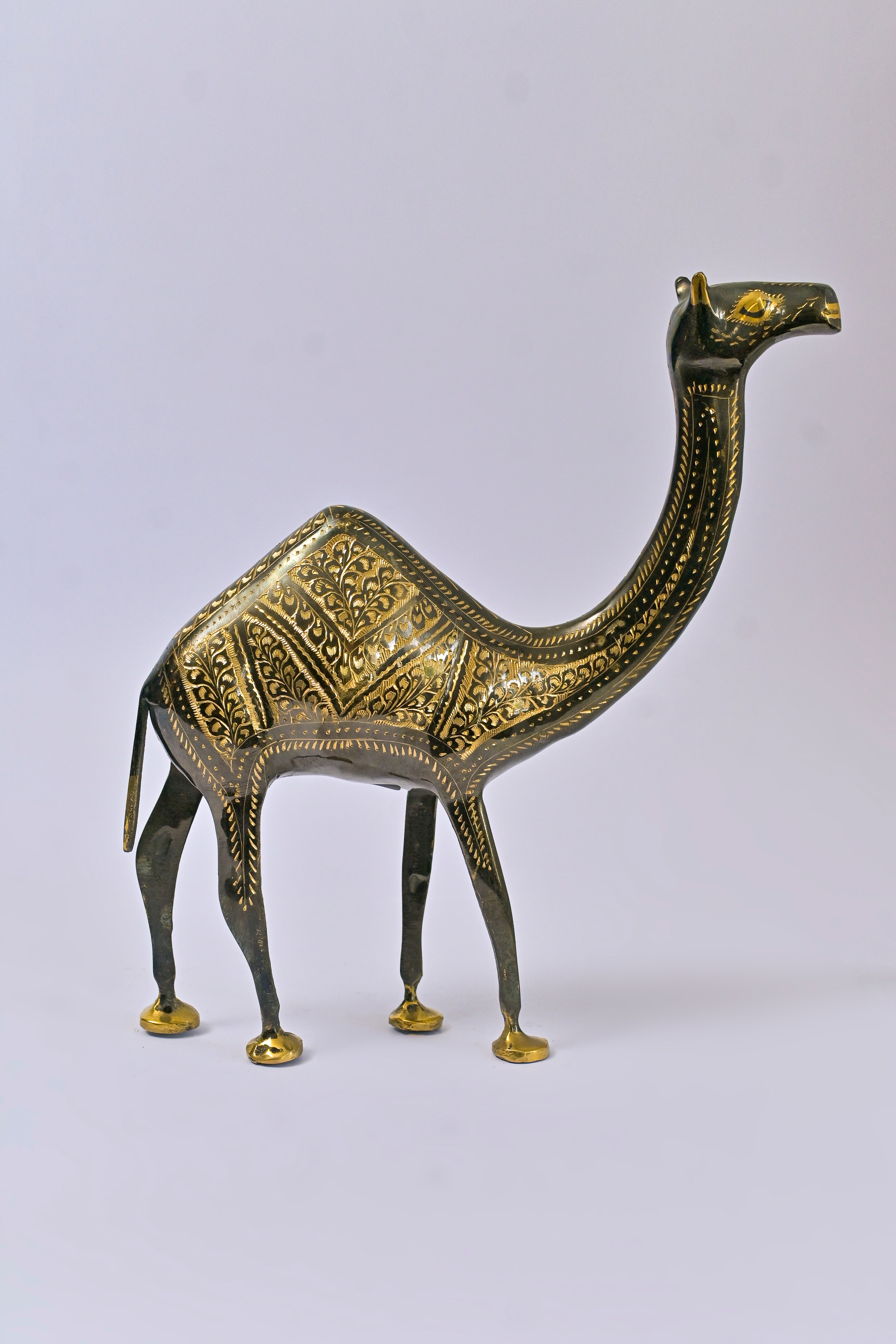 Brass Camel Sculpture