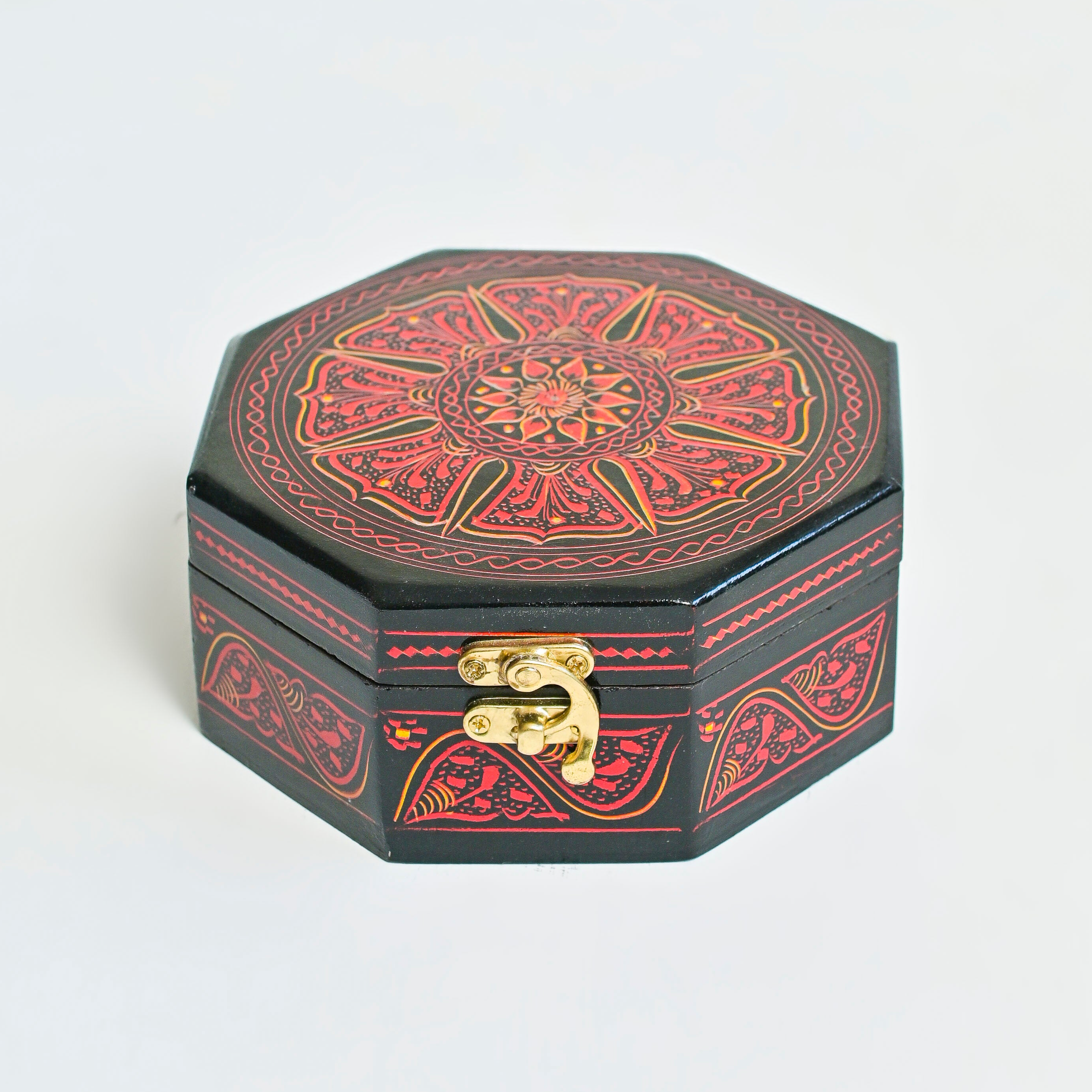 MOROCCAN WOODEN JEWELLERY BOX