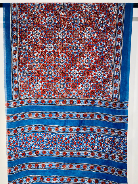 COTTON AJRAK SCARF